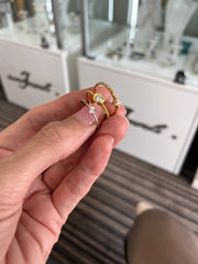Stackable 18k Rose gold Diamond Ring - ForeverJewels Design Studio 8