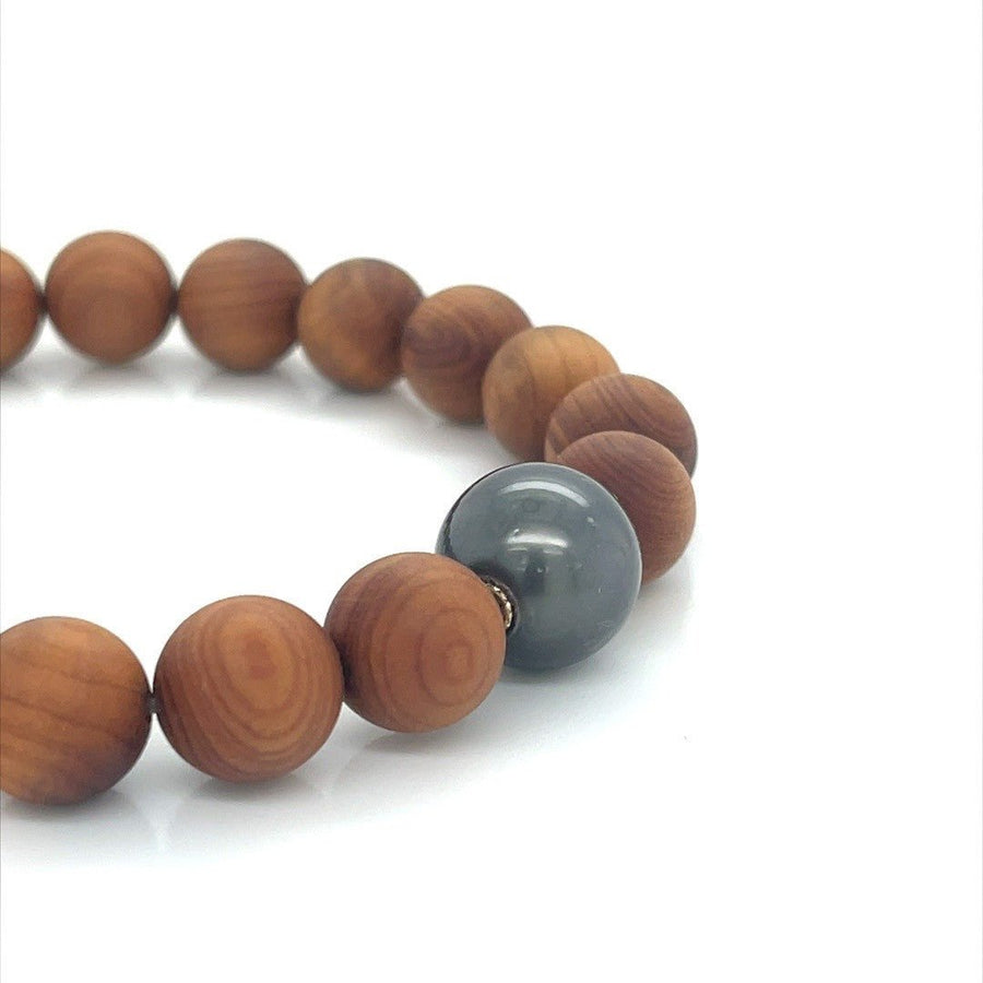 Tahitian Pearl Sandalwood bracelet - ForeverJewels Design Studio 8