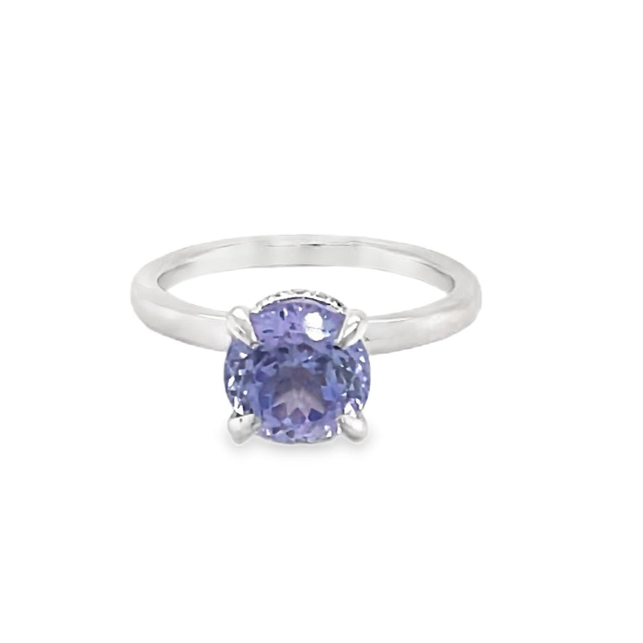 Tanzanite solitaire Ring - ForeverJewels Design Studio 8