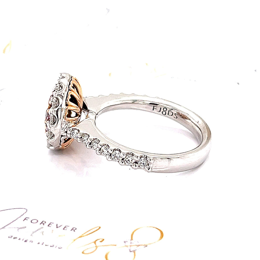 The Argyle Pink Diamond Engagement Ring - ForeverJewels Design Studio 8