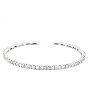 White gold Diamond Bangle - ForeverJewels Design Studio 8