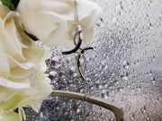 White Gold Diamond Cross Pendant - ForeverJewels Design Studio 8