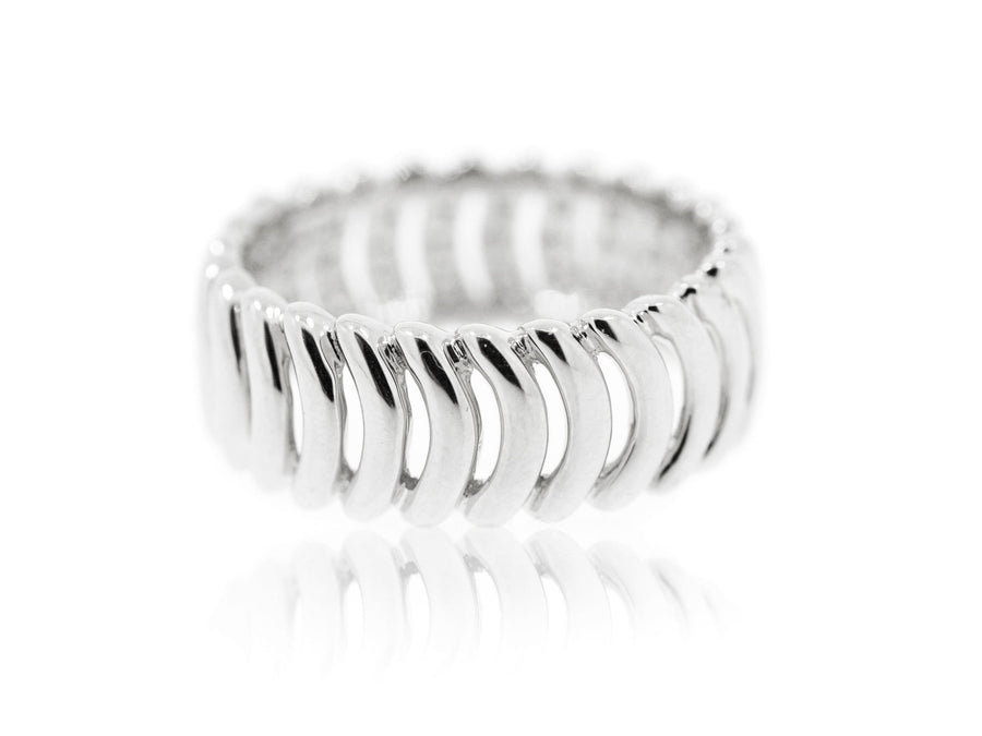 White Gold Diamond Dress Ring - ForeverJewels Design Studio 8