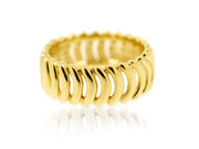 Yellow Gold Diamond Designer Dress Band - ForeverJewels Design Studio 8