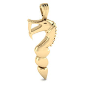 Yellow Gold Nyami Nyami Pendant from Zambia - ForeverJewels Design Studio 8