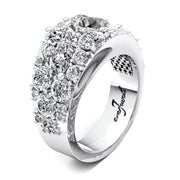 Diamond Cluster Engagement Ring