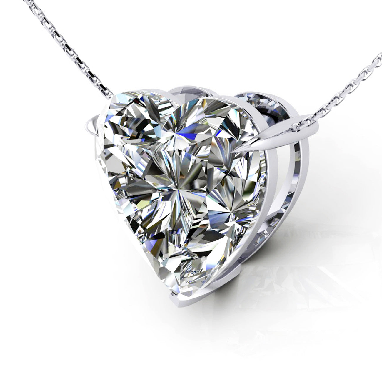 Diamond Heart Pendant