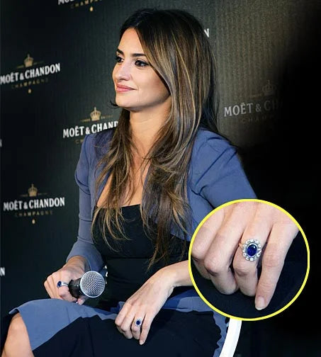 Famous Celebrities Who Wear Glamorous Blue Tanzanite Rings