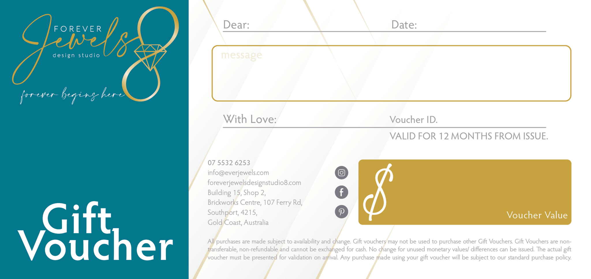 Gift Cards - ForeverJewels Design Studio 8