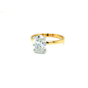 Oval 2.5ct  Lab Diamond Engagement Ring