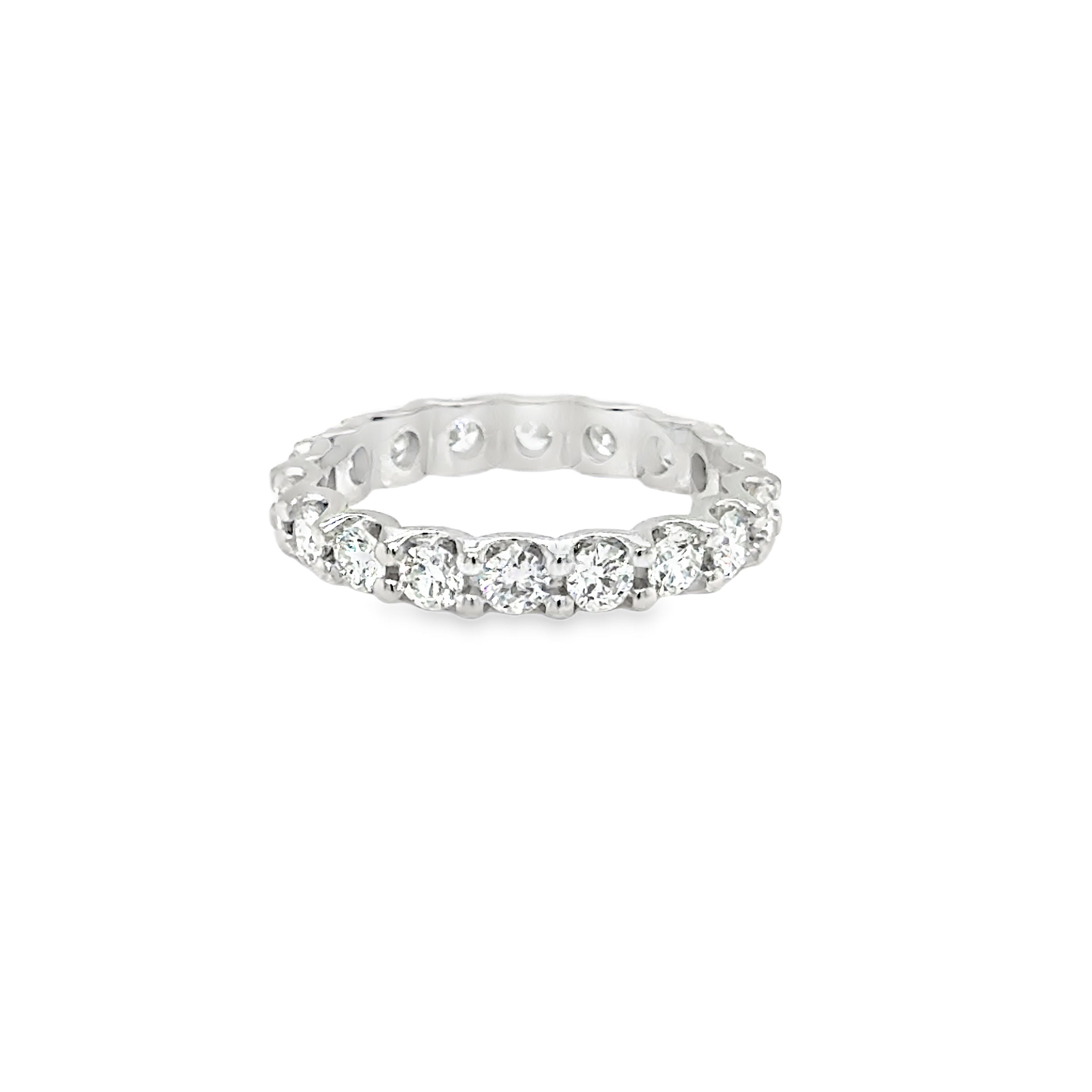 1.72ct Lab Round Brilliant Diamond Eternity Ring