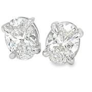 Oval Lab Diamond Studs