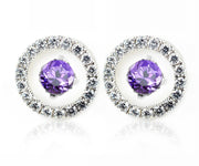 18ct White gold diamond halo attachment for most stud earrings - ForeverJewels Design Studio 8