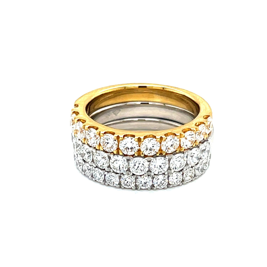 18k white Gold Wedding Diamond Ring - ForeverJewels Design Studio 8