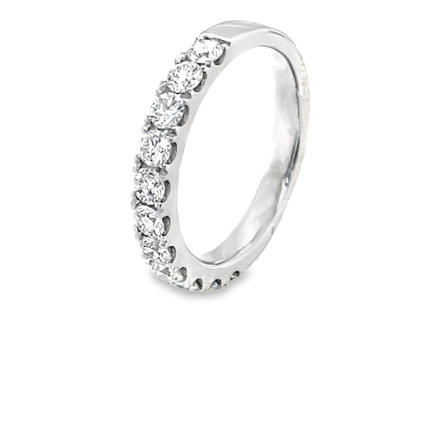 18k white Gold Wedding Diamond Ring - ForeverJewels Design Studio 8