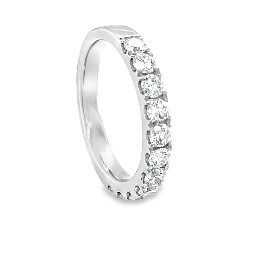 18k white Gold Wedding Diamond Ring - ForeverJewels Design Studio 8