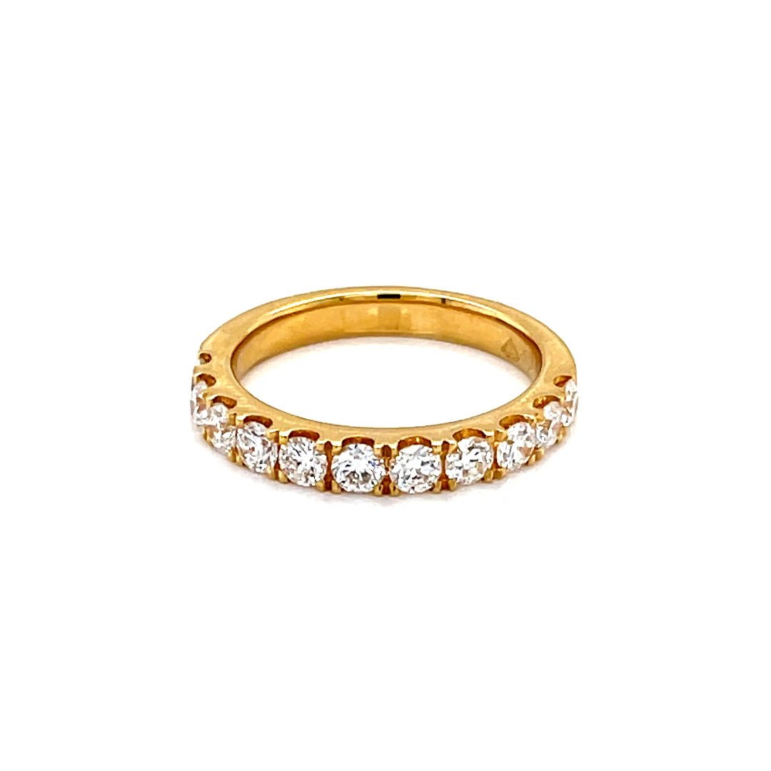 18k yellow gold Diamond Wedding Ring - ForeverJewels Design Studio 8