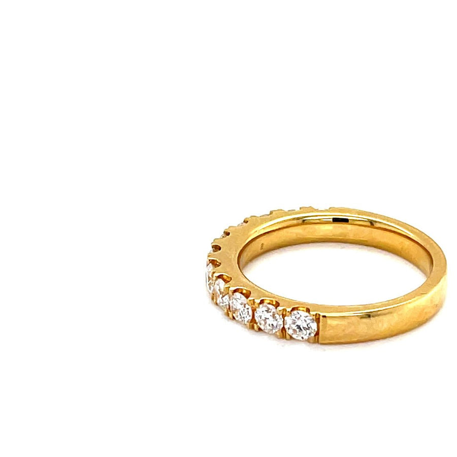 18k yellow gold Diamond Wedding Ring - ForeverJewels Design Studio 8