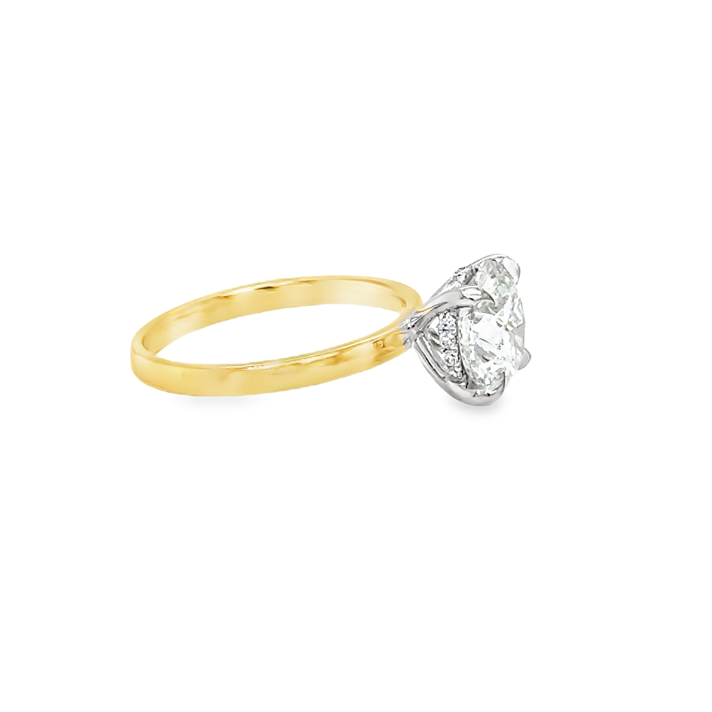 2.5 ct Round Brilliant Solitaire Engagement Ring
