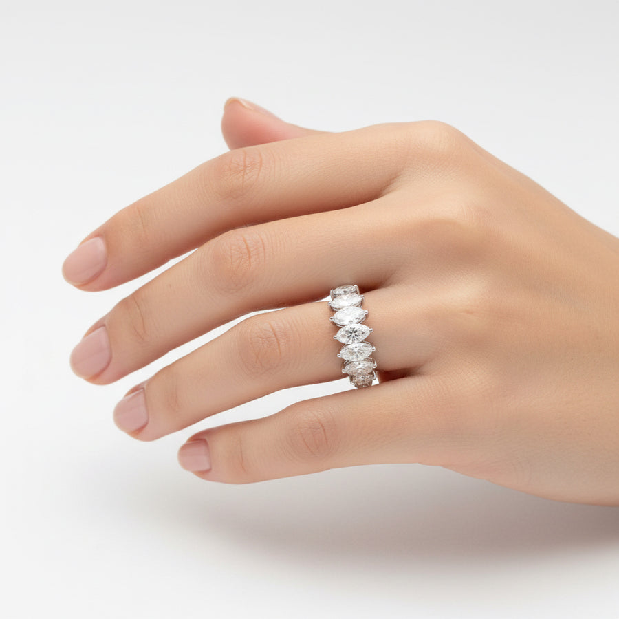 Marquee Natural Diamonds Half Eternity Ring