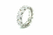 Pear Shaped diamond Eternity Ring