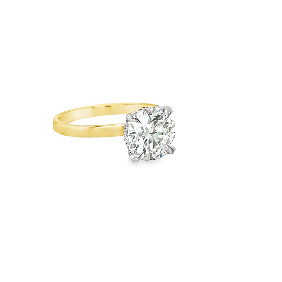 2.5 ct Round Brilliant Solitaire Engagement Ring