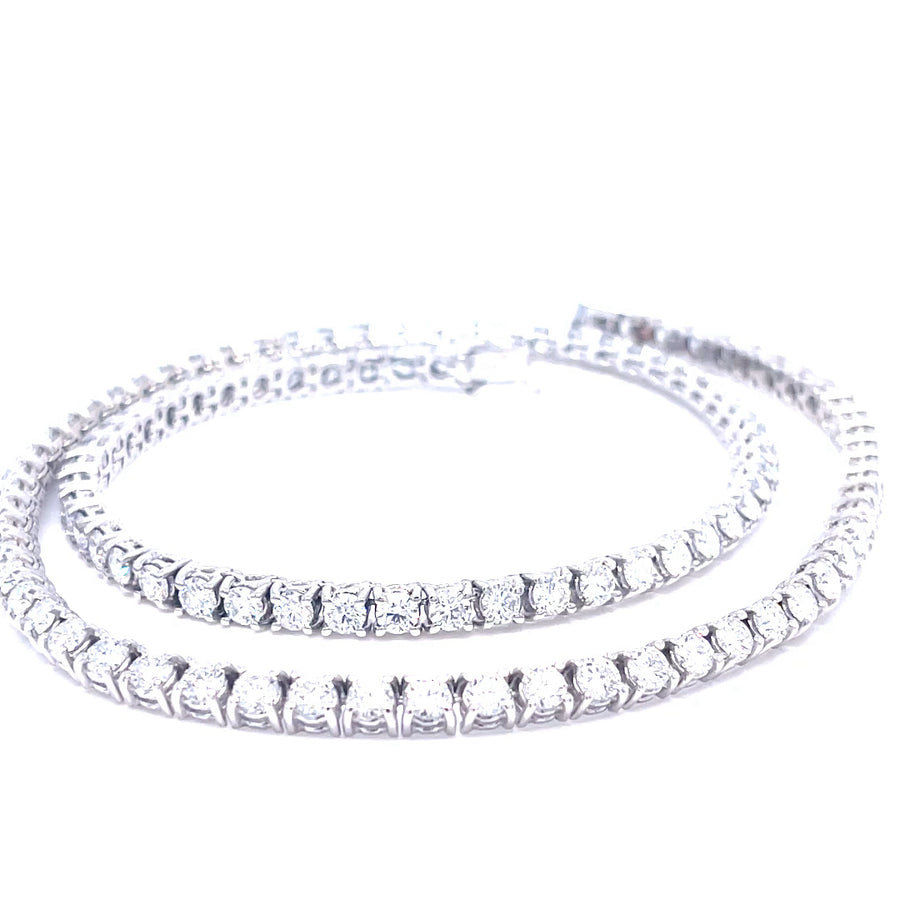 Lab Diamonds  Tennis Necklace