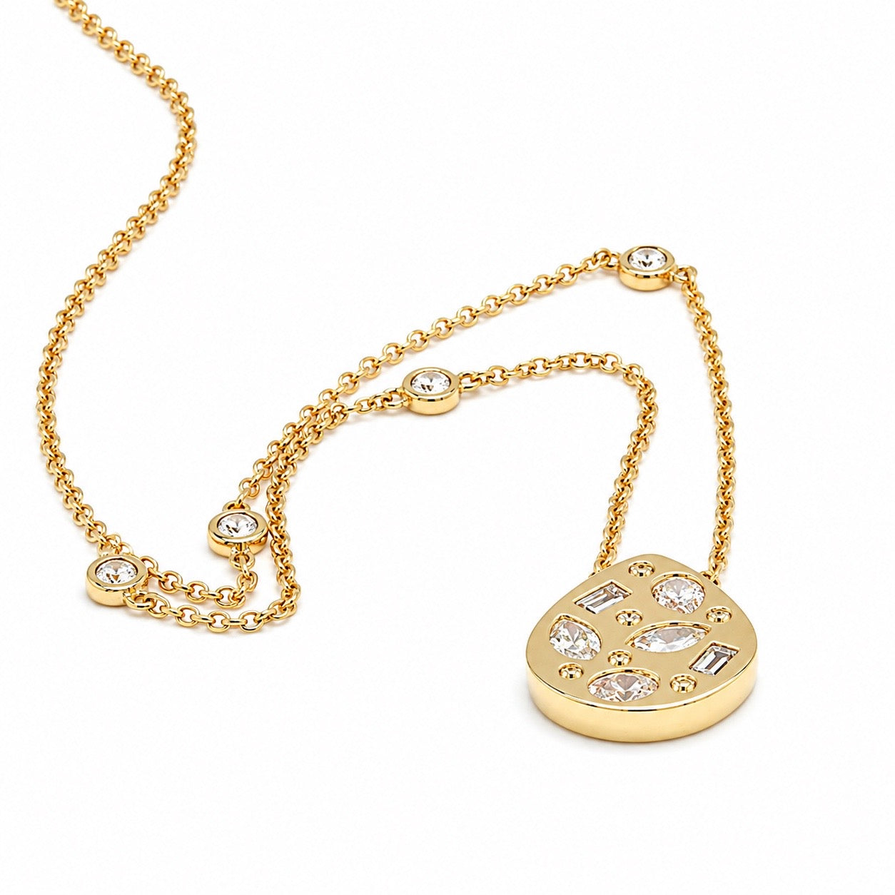 The Golden Constellation Diamond Necklace