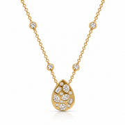 The Golden Constellation Diamond Necklace
