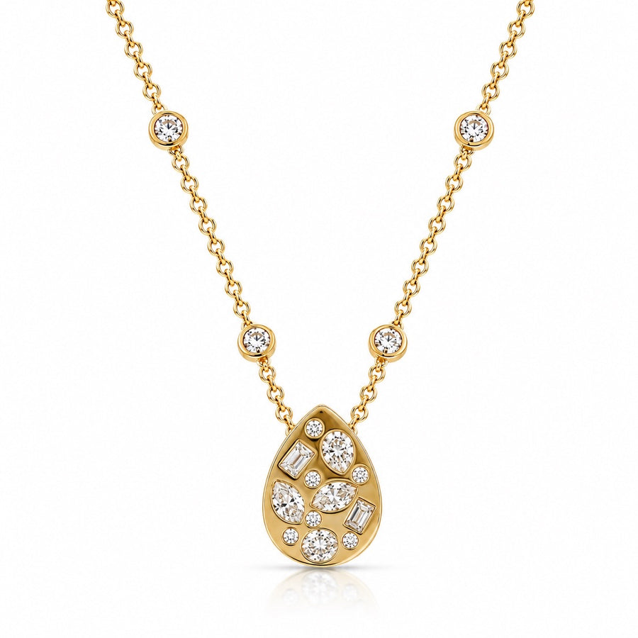 The Golden Constellation Diamond Necklace