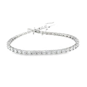 Oval shaped lab Diamond Tennis bracelet