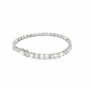 Emerald cut Diamond Tennis bracelet