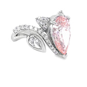 Lab grown Pink Diamond Ring
