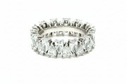 Pear Shaped diamond Eternity Ring