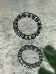 Black Diamond Eternity Ring - ForeverJewels Design Studio 8