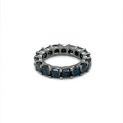 Black Diamond Eternity Ring - ForeverJewels Design Studio 8