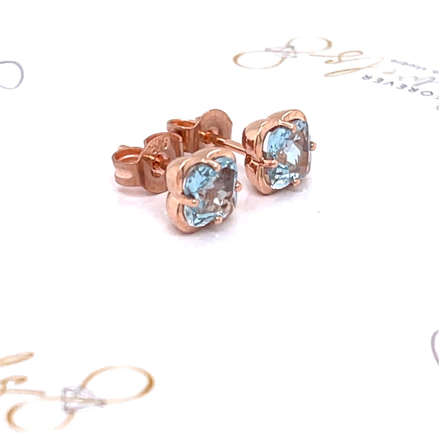 Blue Topaz Earrings - ForeverJewels Design Studio 8