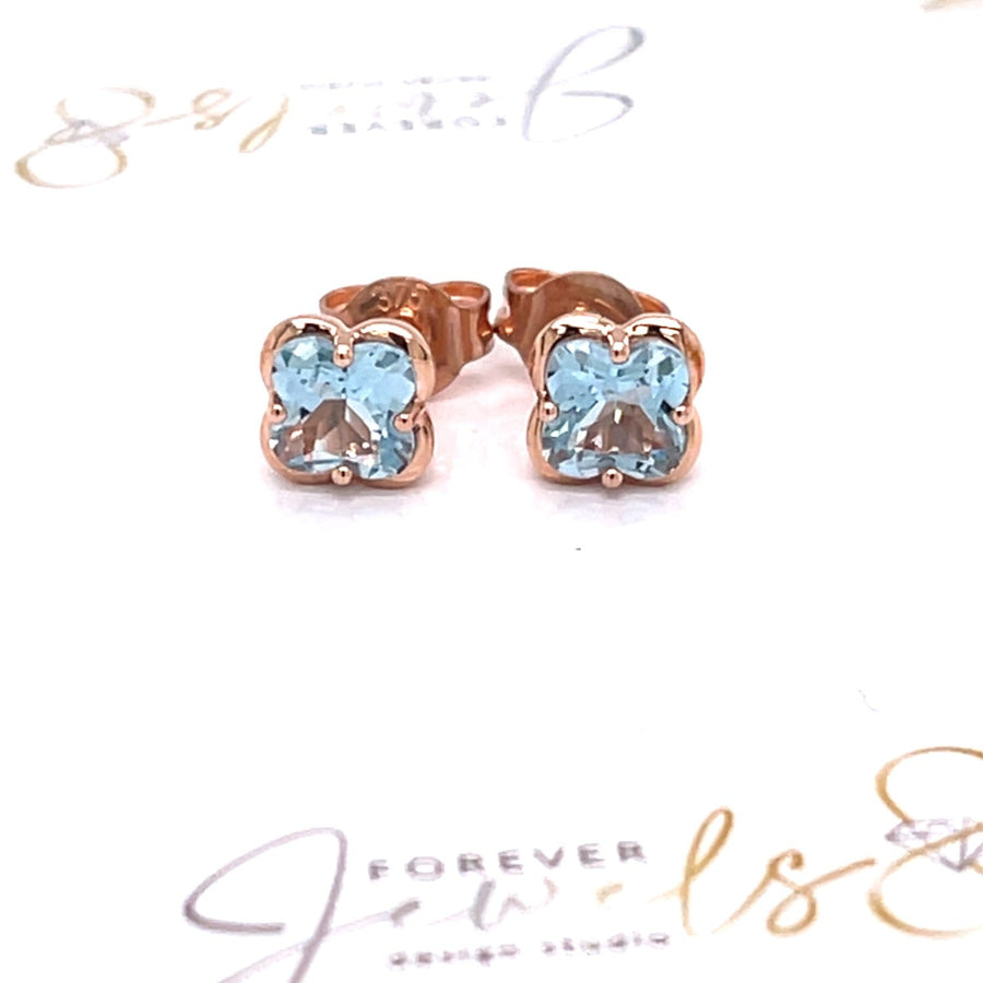 Blue Topaz Earrings - ForeverJewels Design Studio 8