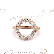 Circle of Love diamond Ring - ForeverJewels Design Studio 8