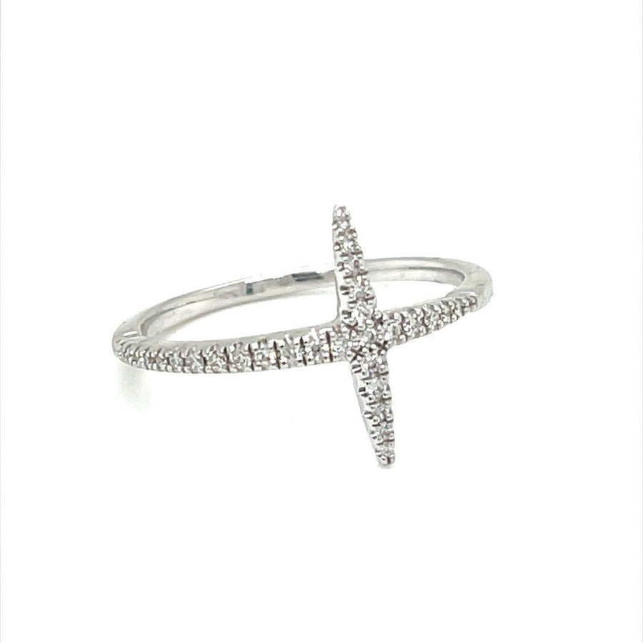 Cross Diamond Ring - ForeverJewels Design Studio 8