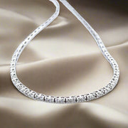 Diamond Tennis Necklace - ForeverJewels Design Studio 8