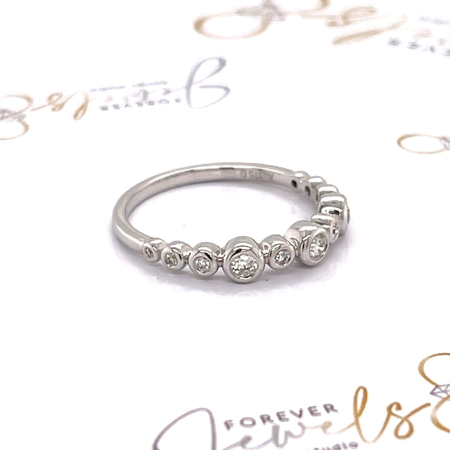 Diamond wedder stackable Ring - ForeverJewels Design Studio 8