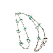 Emeralds by the Yard Necklace - ForeverJewels Design Studio 8