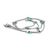 Emeralds by the Yard Necklace - ForeverJewels Design Studio 8