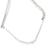 Graduated Diamond Tennis Necklace - ForeverJewels Design Studio 8