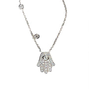 Hamsa Diamond Necklace - ForeverJewels Design Studio 8