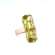 Lemon Quartz 9k yellow gold Ring - ForeverJewels Design Studio 8