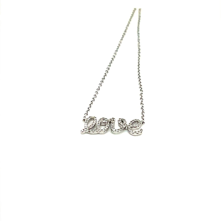 Love Diamond letter necklace - ForeverJewels Design Studio 8