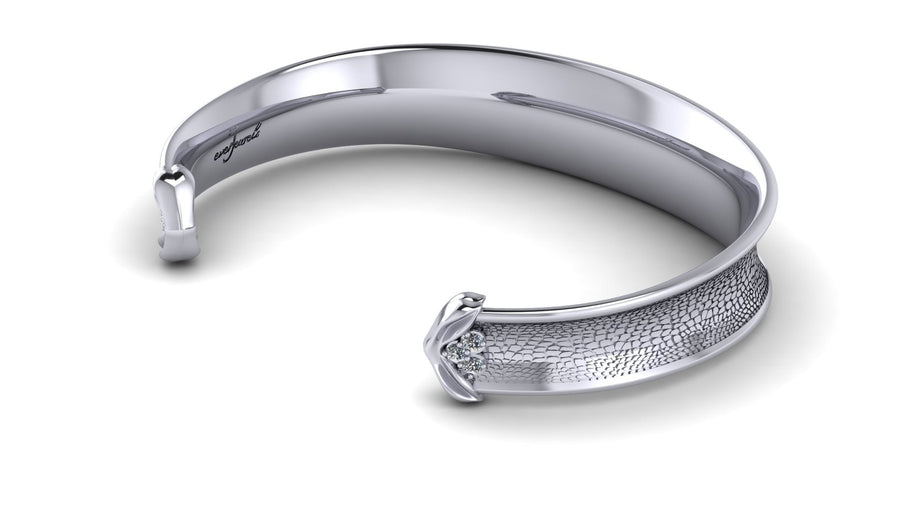 Men's White Gold Zodiac Bangle - ForeverJewels Design Studio 8