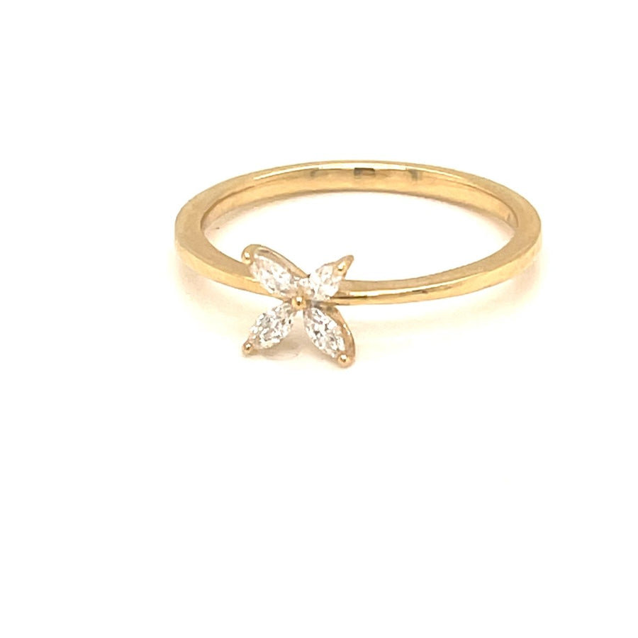 Petal Marquise Diamond Ring - ForeverJewels Design Studio 8